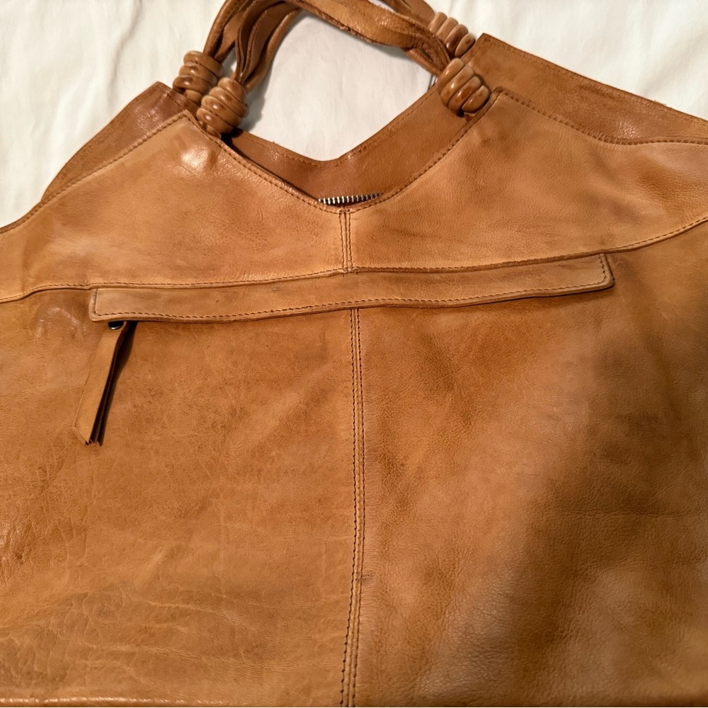 Latico Tan Leather Handbag